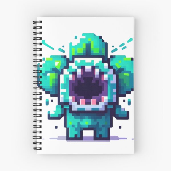 Item preview, Cute Blocky Void Monster - Pixel Art Mashup designed and sold by Thompika.