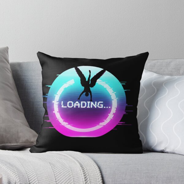 Item preview,  Icarus Falling Into Digital Sun Synthwave Art designed and sold by HoruxDesign.