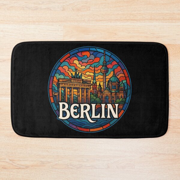 Item preview, Berlin Germany Travel Stained Glass designed and sold by TomFrontierArt.