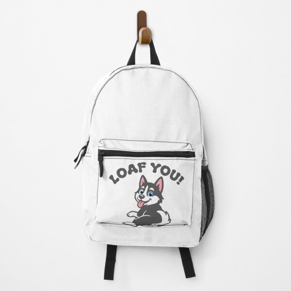 Item preview, Loaf You Husky Shirt – Cute Funny Dog Pun Design designed and sold by PixelWaveBD.