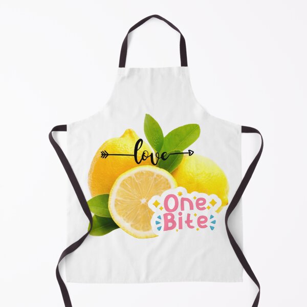 Item preview, Love One Bite – Cute Lemon Fruit Illustration designed and sold by Ramya designs .