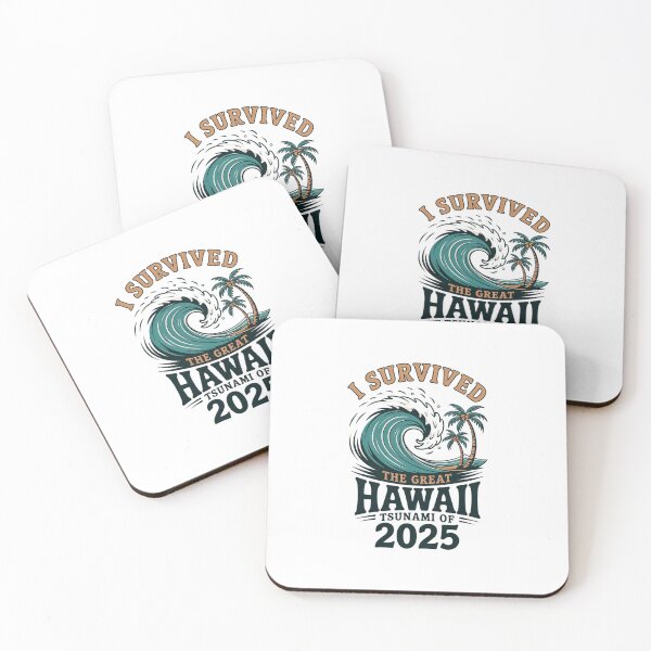 Item preview, I Survived The Great Hawaii Tsunami of 2025 Saying21  designed and sold by PowAcademy.
