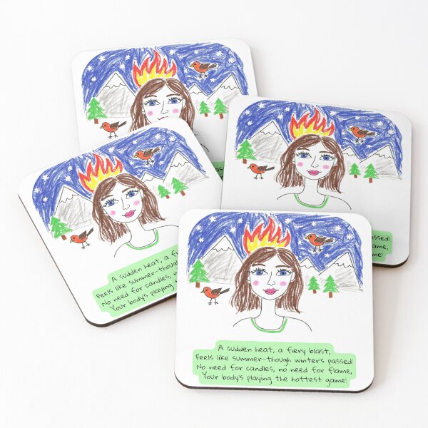 Item preview, Menopausal Heat | Humorous Poem for Midlife Women designed and sold by HugsAndPrints.