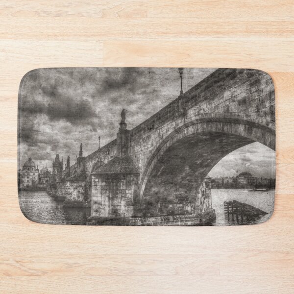 Item preview, Prague Charles Bridge Vintage designed and sold by Londonimages.