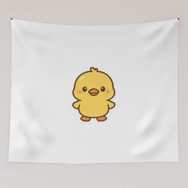 Item preview, Cozy Happy Duckling Sticker designed and sold by StickMint.