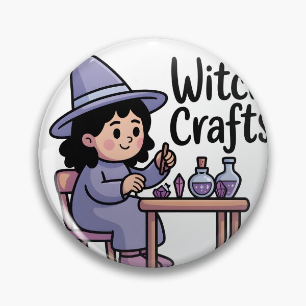 Item preview, Witch Crafts – Cozy Cute Witch Crafting Illustration designed and sold by CozySpell.