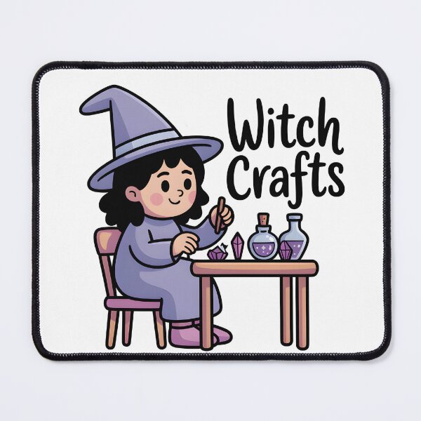 Item preview, Witch Crafts – Cozy Cute Witch Crafting Illustration designed and sold by CozySpell.
