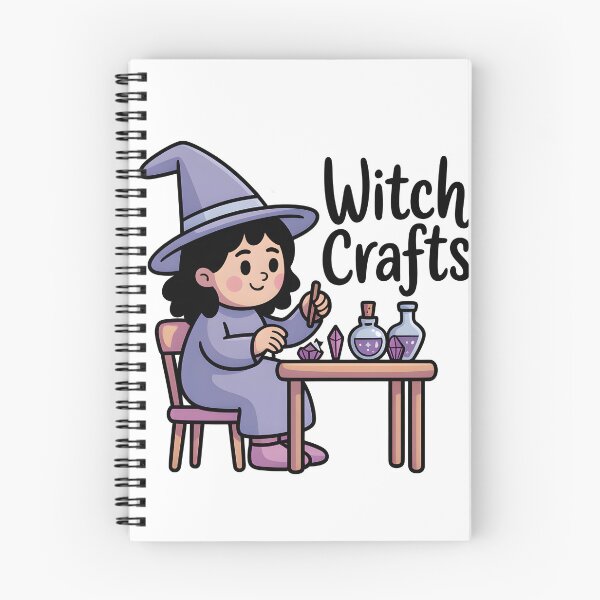 Item preview, Witch Crafts – Cozy Cute Witch Crafting Illustration designed and sold by CozySpell.