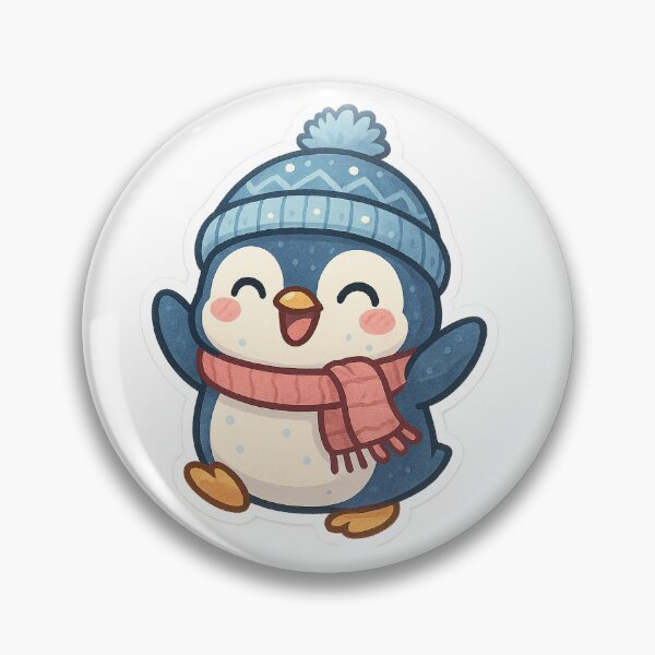 Item preview, Cozy Silly Penguin Sticker designed and sold by StickMint.