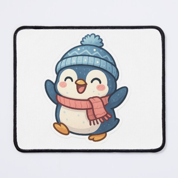 Item preview, Cozy Silly Penguin Sticker designed and sold by StickMint.