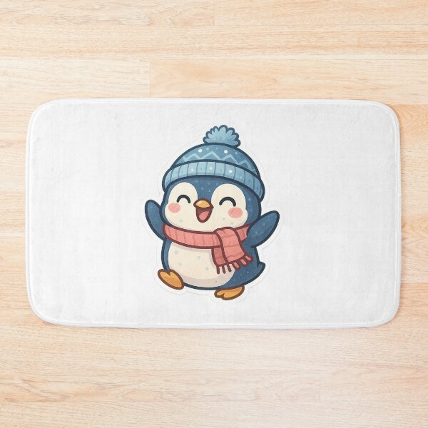 Item preview, Cozy Silly Penguin Sticker designed and sold by StickMint.