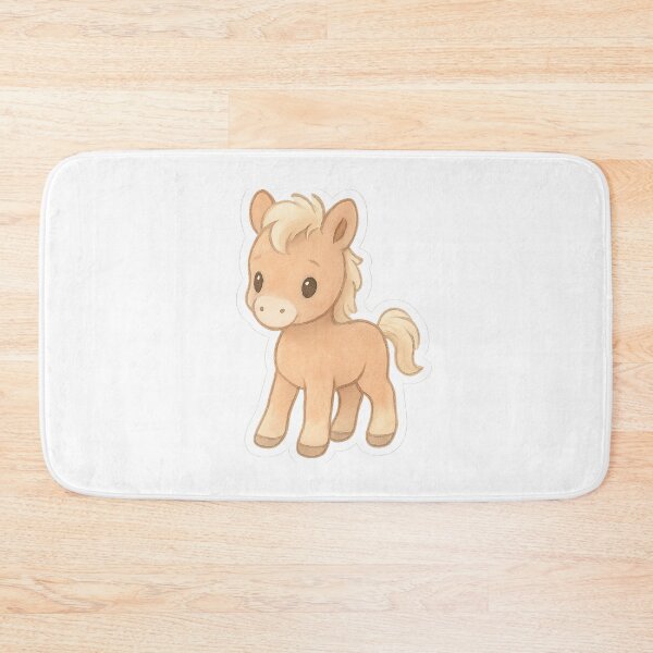 Item preview, Cozy Dreamy Horse foal Sticker designed and sold by StickMint.