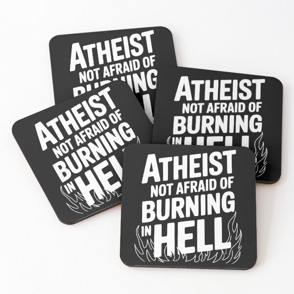Item preview, Atheist Not Afraid of Burning in Hell designed and sold by Frank Ring.