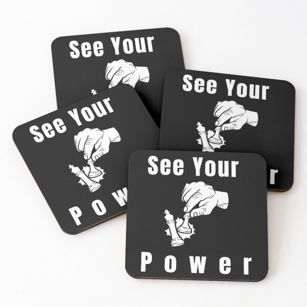 Item preview, See Your Power – Chess Strategy & Mindset Design  designed and sold by Imad Art ⭐⭐⭐⭐⭐.