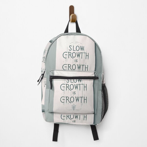 Item preview, Slow Growth Is Growth Minimalist Quote Art | Mindfulness Self Growth Wall Decor designed and sold by shopwithcare.