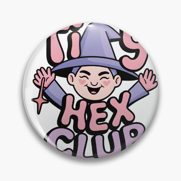 Item preview, Tiny Hex Club – Playful Cute Witch Humor Art designed and sold by CozySpell.
