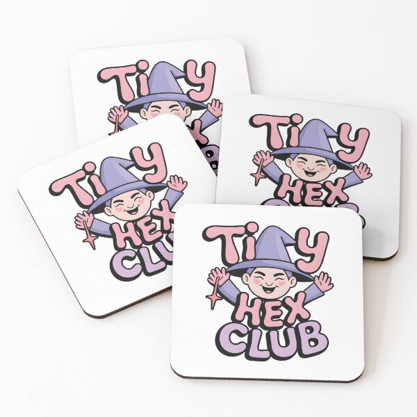 Item preview, Tiny Hex Club – Playful Cute Witch Humor Art designed and sold by CozySpell.