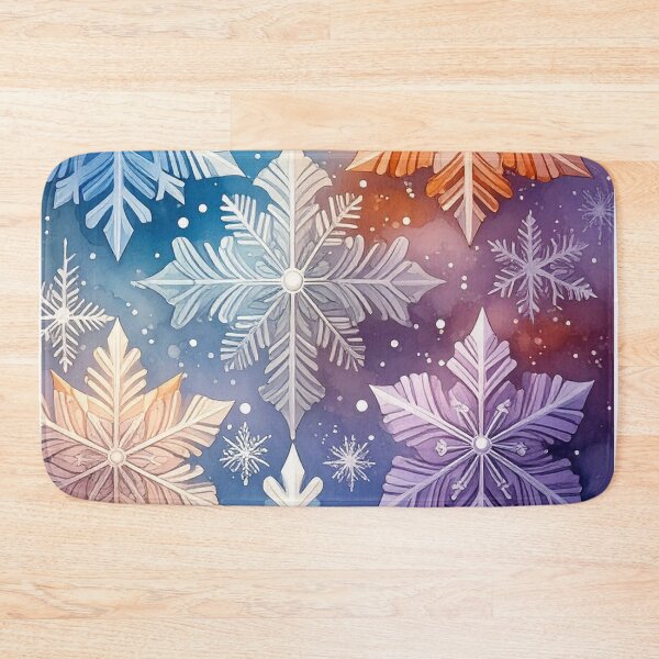 Item preview, Watercolor Snowflakes designed and sold by Little Rituals Studio.