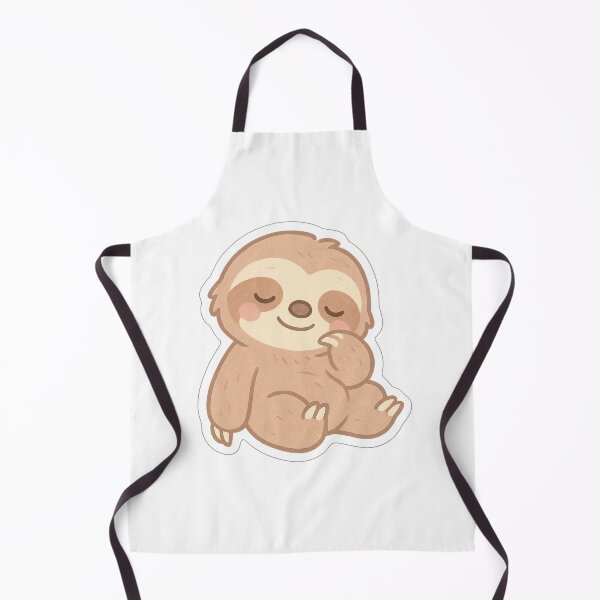 Item preview, Kawaii Happy Sloth Sticker designed and sold by StickMint.