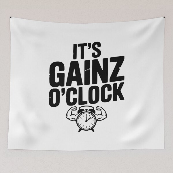 Item preview, It's Gainz O'Clock designed and sold by Frank Ring.