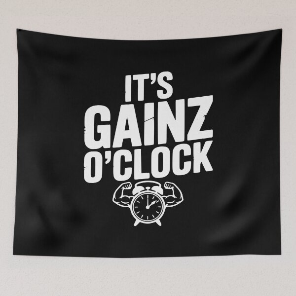 Item preview, It's Gainz O'Clock designed and sold by Frank Ring.