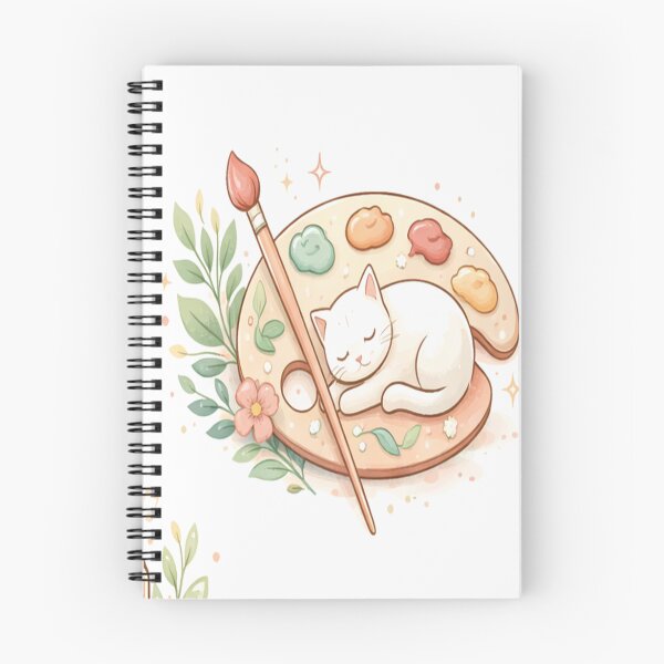 Item preview, Where creativity rests, even the cat dreams in colour. designed and sold by pinkaesthetik.