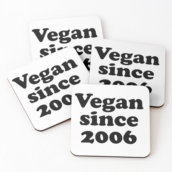Item preview, Vegan since 2006 how long have you been vegan  designed and sold by Thought2reality.
