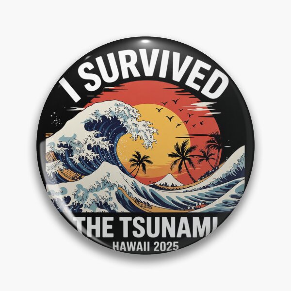 Item preview, Womens Epic Survival I Survived The Great Hawaii Tsunami of 2025 4  designed and sold by PowAcademy.