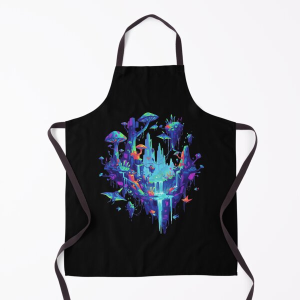 Item preview, Abstract Avatar-Inspired Pandora Forest Art – Bioluminescent Fantasy Jungle Nature designed and sold by alllyxispace.