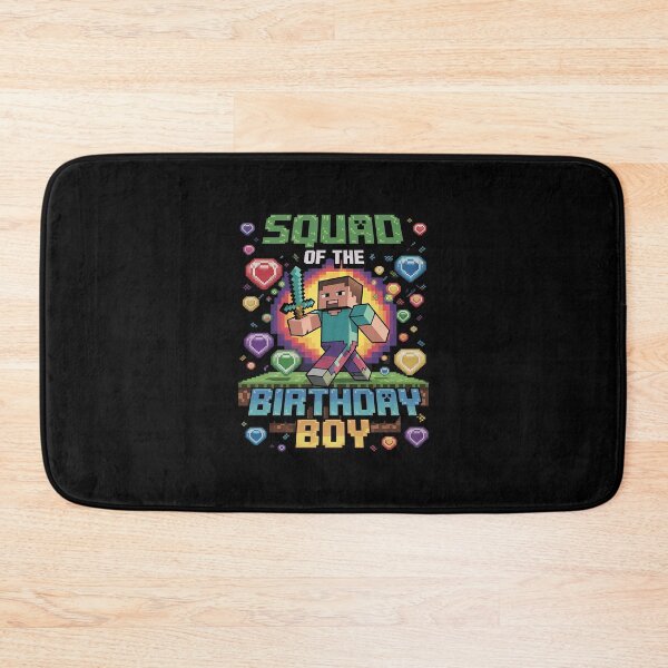 Item preview, Squad Of The Birthday Boy Video Gamer Pixel Number  designed and sold by AquaKiev.
