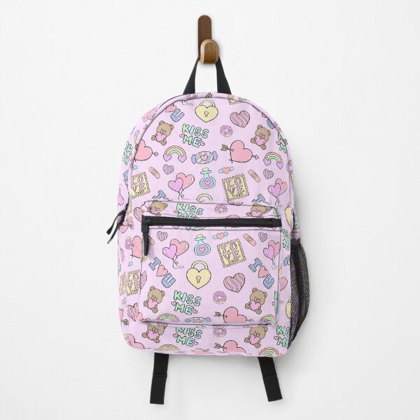 Item preview, A cutesy, lovable, pastel repeat pattern designed and sold by ButterflyKissCollab.