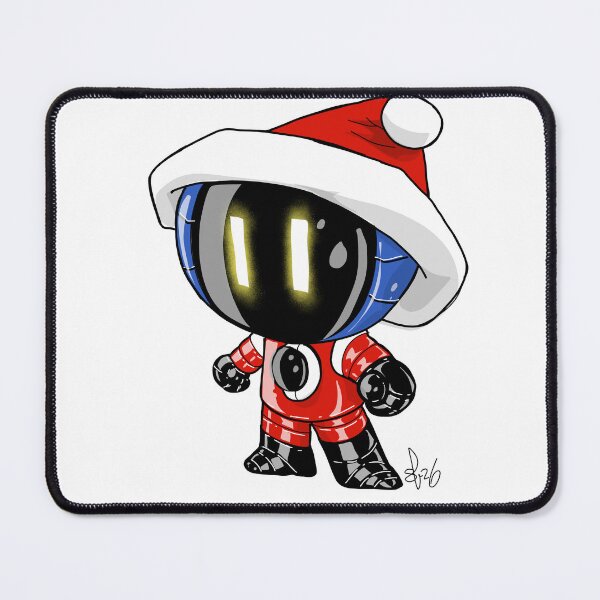 Item preview, Cartoon christmas robot designed and sold by Pittstop.