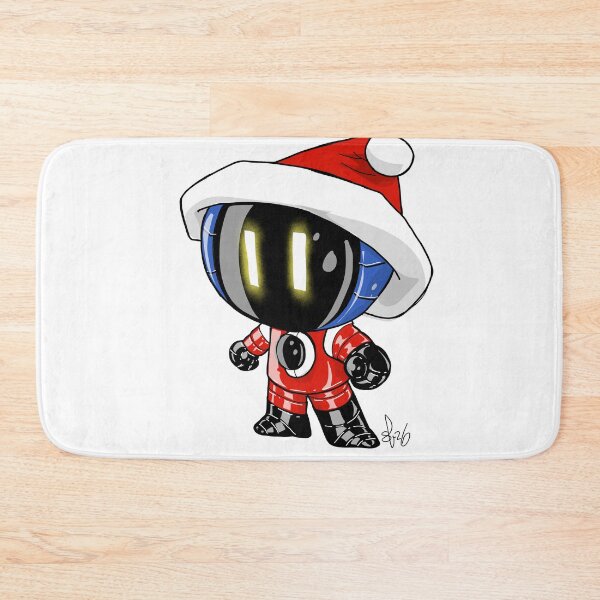 Item preview, Cartoon christmas robot designed and sold by Pittstop.