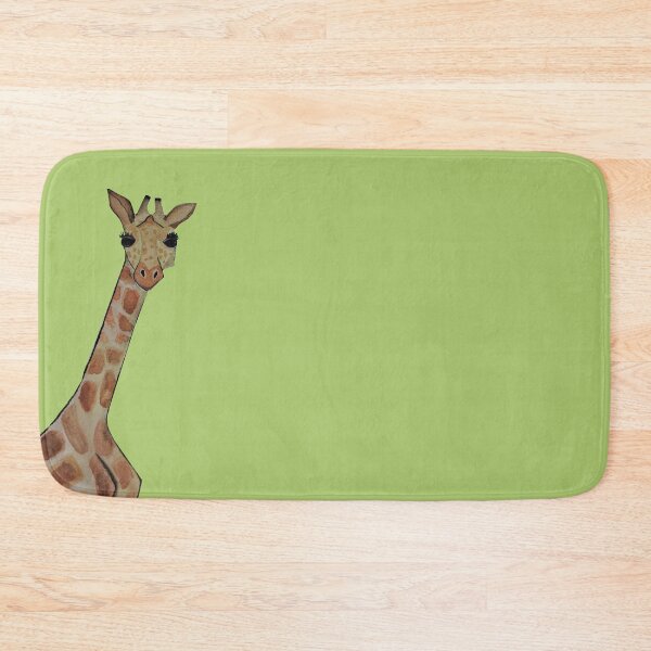 Item preview, Curious giraffe watercolor painting  designed and sold by Budibabe.