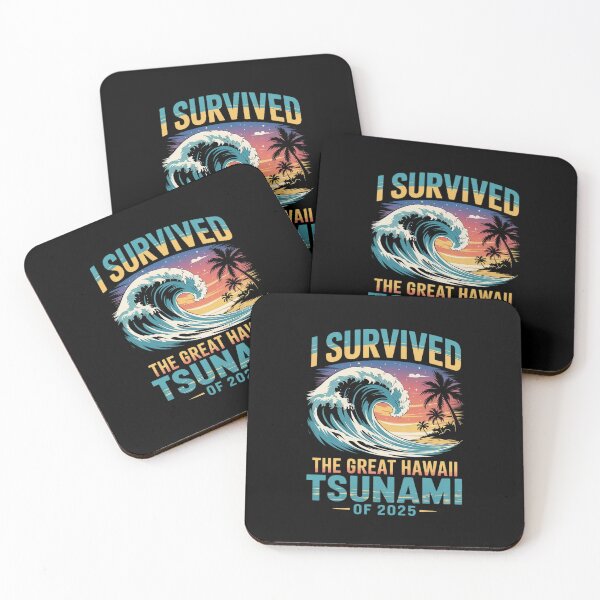 Item preview, Womens I Survived The Great Hawaii Tsunami of 2025 1  designed and sold by MythWoot.