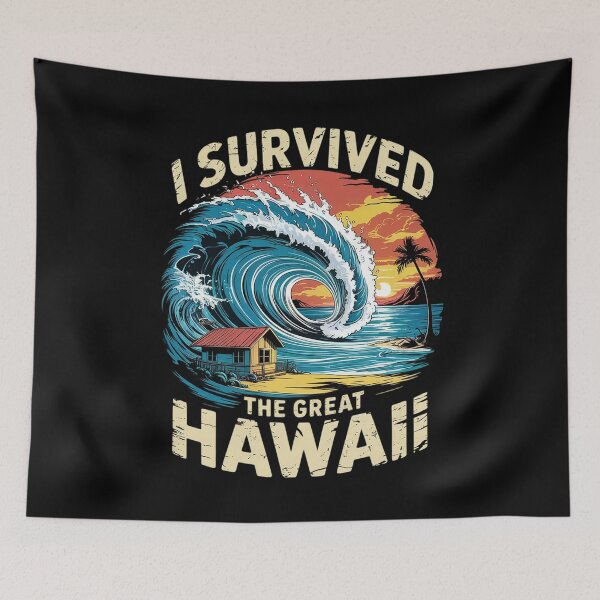 Item preview, Womens I Survived The Great Hawaii Tsunami of 2025  designed and sold by MythWoot.