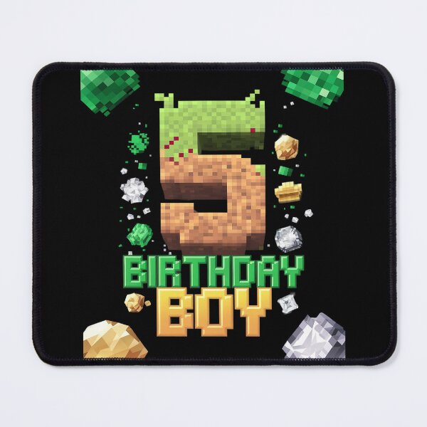 Item preview, 5th Birthday 5 Years Old Video Gamer Pixel designed and sold by AquaKiev.
