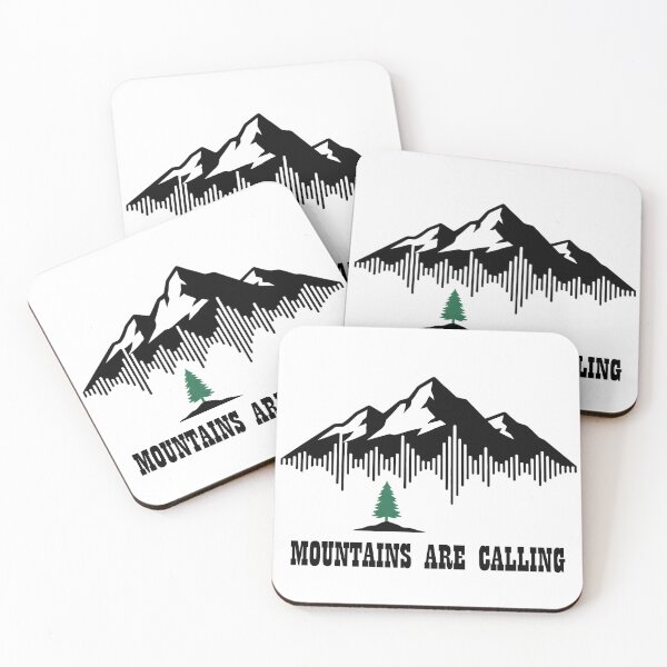 Item preview, The Mountains Are Calling - Audio Soundwave Art designed and sold by uniqueworkz.
