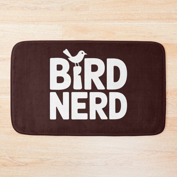 Item preview, Minimalist Bird Nerd – Bold Typography Design designed and sold by PrintAtelier.