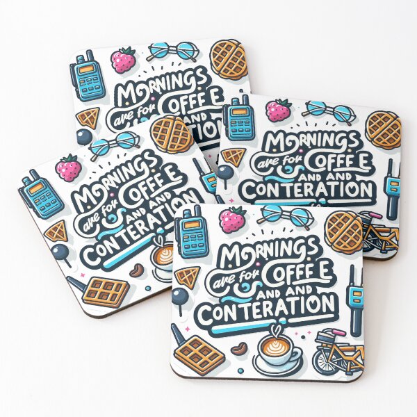 Item preview, Coffee and Contemplation - Retro 80s Sticker Art designed and sold by Thompika.