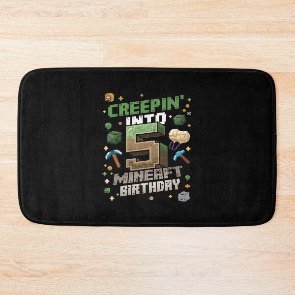 Item preview, 5th Birthday Gamer Pixel Creepin’ Into 5 Video Game Party 1  designed and sold by AquaKiev.