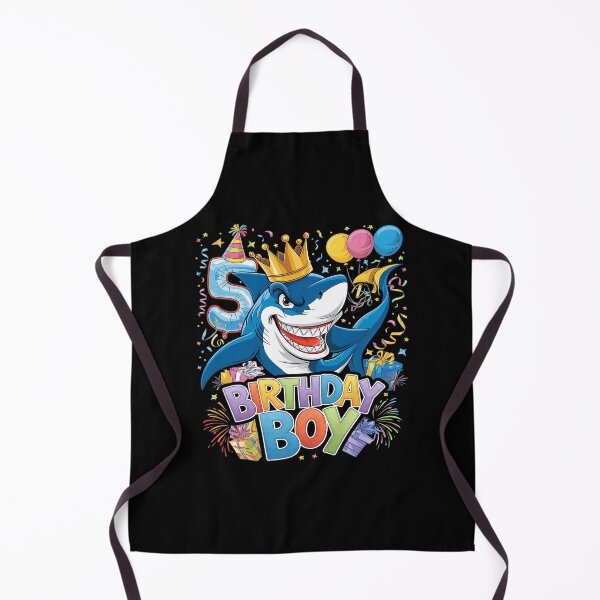 Item preview, 5th Birthday Shark Ocean Theme Party 5 Years Old For Boy designed and sold by MythWoot.