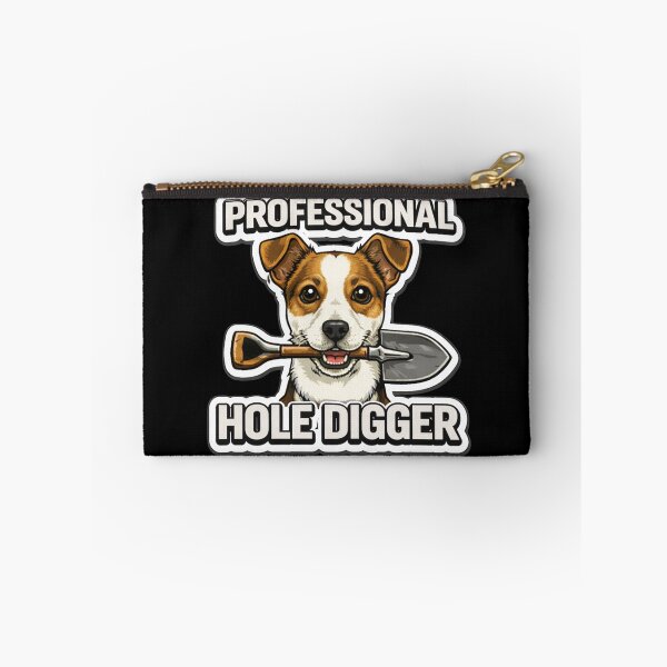 Item preview, Jack Russell Terrier Professional Hole Digger – Funny Dog Shirt & Gift designed and sold by Pulse & Paws | Pop Culture Tees and Stickers.