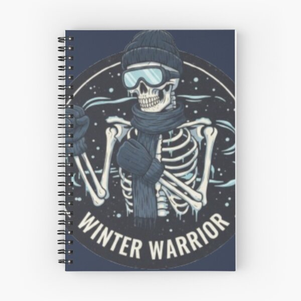 Item preview, Winter Warrior – Frozen Skeleton designed and sold by Blaze & Trail Creative.