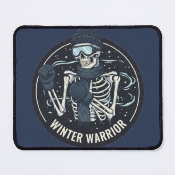 Item preview, Winter Warrior – Frozen Skeleton designed and sold by Blaze & Trail Creative.