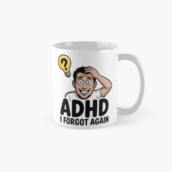 Item preview, ADHD Brain Fog I Forgot Again Humor designed and sold by KRYO ARTS.