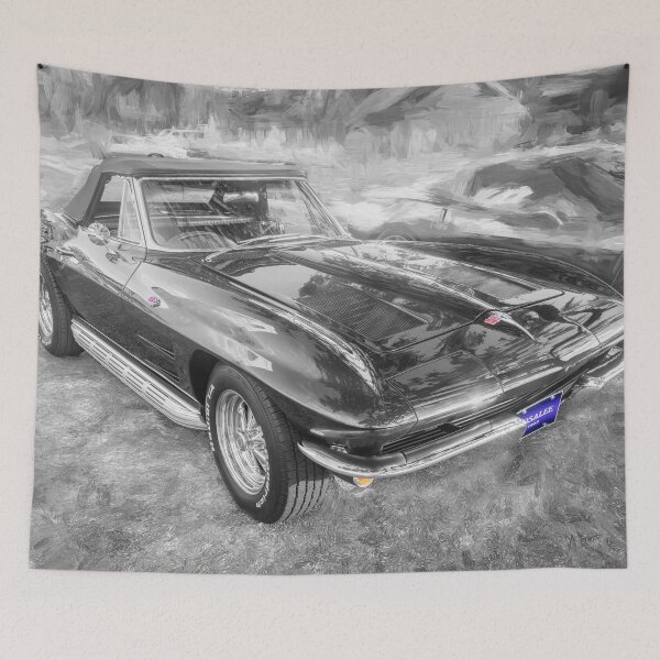 Item preview, 1963 Blue Chevy Corvette Convertible X141 designed and sold by RichFrancoCars.
