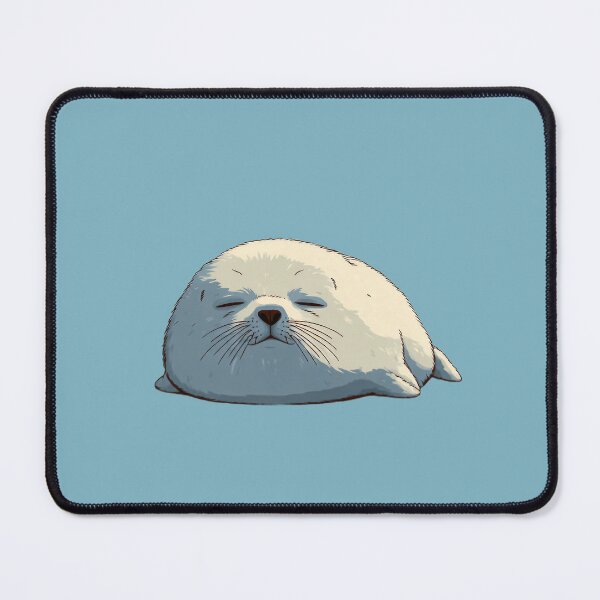 Item preview, Sleeping Baby Seal – Cute Sea Animal in Cozy Cartoon Style designed and sold by Meiersbeste.