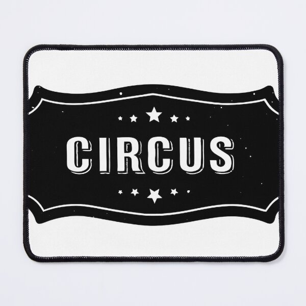 Item preview, Vintage circus ticket clip art with stars and bold CIRCUS text designed and sold by Creative88Art.