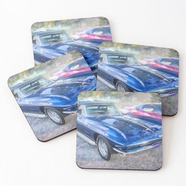 Item preview, 1963 Blue Chevy Corvette Convertible X142 designed and sold by RichFrancoCars.